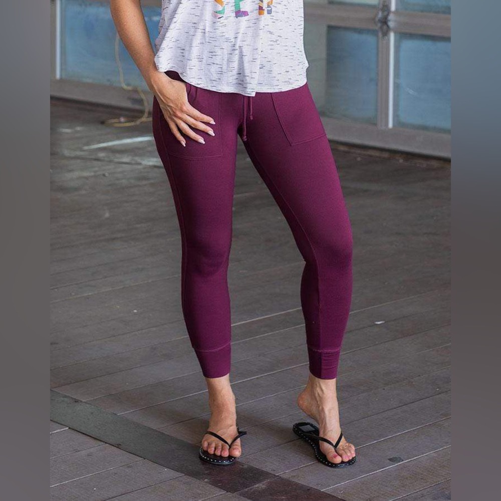 Grace & Lace Summer Weight Live-In Loungers in Berry